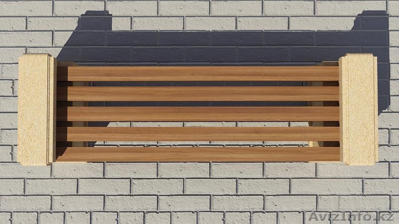 Скамейка декоративная парковая Коллекция «Северное сияние» - Изображение #3, Объявление #1266577