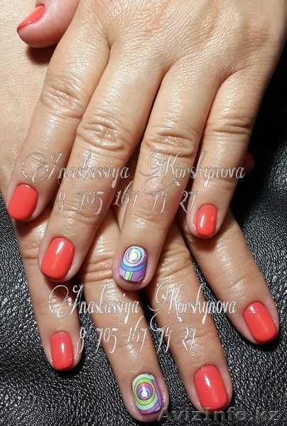маникюр,педикюр,покрытие Shellac(cnd) и гель-лак,наращивание и коррекция ногтей - Изображение #6, Объявление #1264623