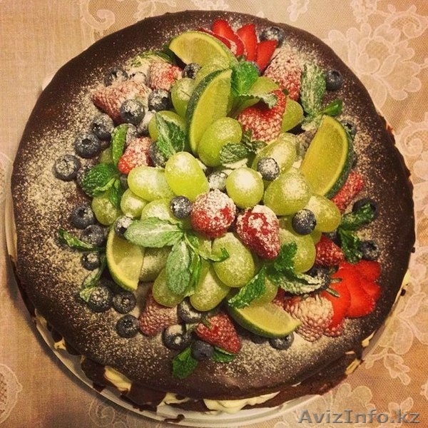 Выпечка тортов, пирожных и имбирных пряников на заказ в Алматы - Изображение #1, Объявление #1258776