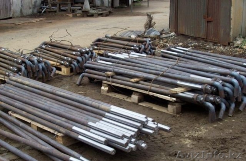 Болты фундаментные (анкерные болты) ГОСТ 24379.1-80 Тип исполнение 1.2  - Изображение #3, Объявление #1272531