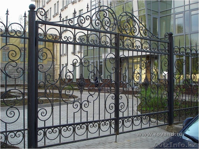 Кованные металлические ворота в Алматы - Изображение #3, Объявление #1280406