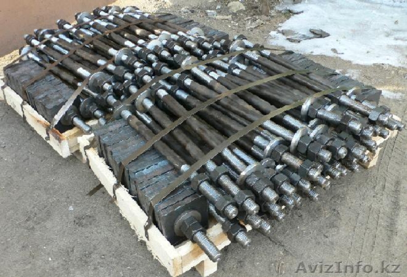 Болты фундаментные (анкерные болты) ГОСТ 24379.1-80 Тип исполнение 1.1 - Изображение #2, Объявление #1272530