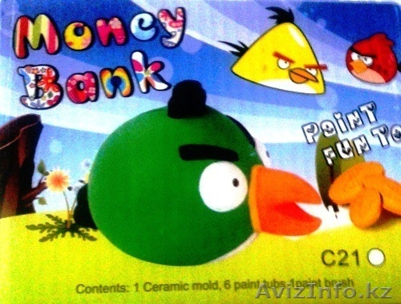 Барельеф копилка раскраска для росписи красками код 46251 - Изображение #4, Объявление #1291402