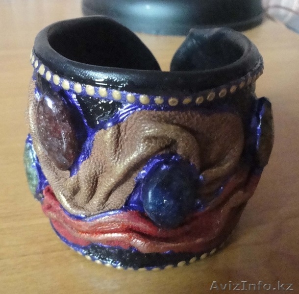 продам кожаные ободки и браслеты ручной работы - Изображение #7, Объявление #1292257