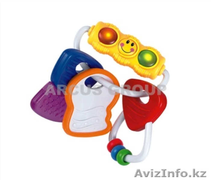 Развивающая погремушка прорезыватель ключики 46137 - Изображение #1, Объявление #1290780