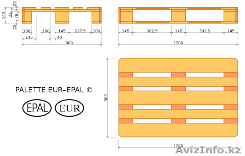 Паллеты, поддоны, европоддоны, европаллеты, нестандартные поддоны - Изображение #5, Объявление #170321
