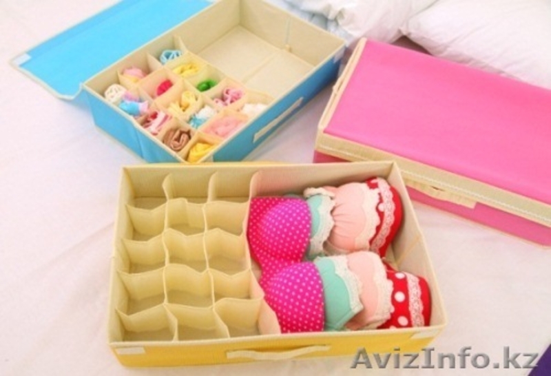 Органайзер для белья комбинированный жесткий с крышкой 41082  - Изображение #1, Объявление #1293392