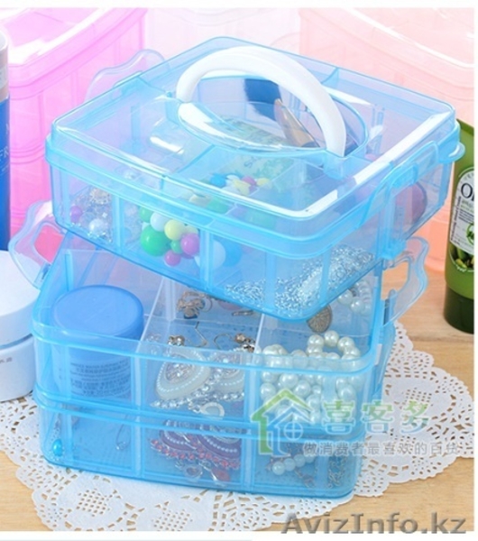 Органайзер для мелочи пластик 3 яруса 41052 - Изображение #2, Объявление #1291432