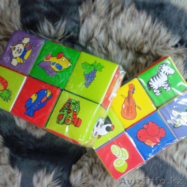 Кубики детские мягкие код 34319 - Изображение #1, Объявление #1292202