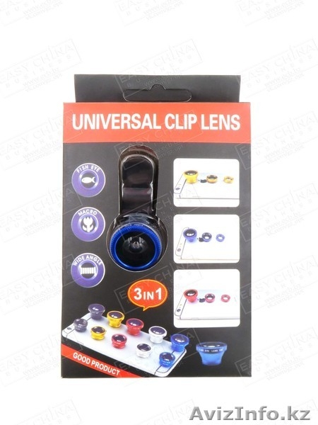 Набор линз Fisheye 3 в 1 Оптом - Изображение #1, Объявление #1288907
