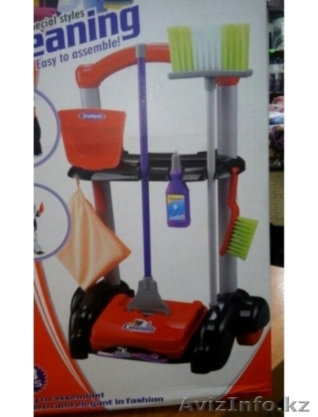 Детский игровой набор уборка с щеткой пылесосом 46255 - Изображение #1, Объявление #1290505