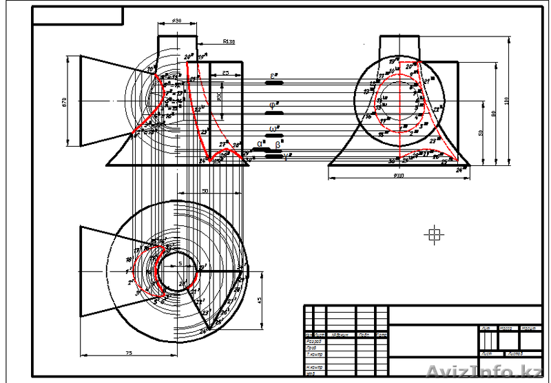 Геодезия, начертательная геометрия, инженерная графика, черчение - Изображение #5, Объявление #1306959