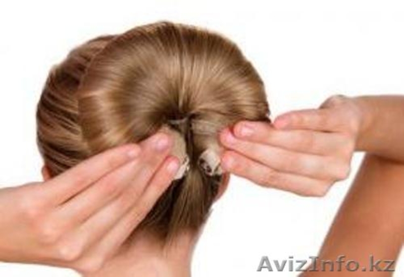 Заколка резинка валик для формирования дульки Hot buns код 23026 - Изображение #3, Объявление #1303383