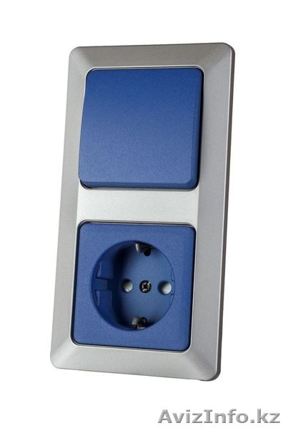 Розетки и выключатели серии MILANO синий бархат немецкой фирмы KOPP - Изображение #2, Объявление #1296952