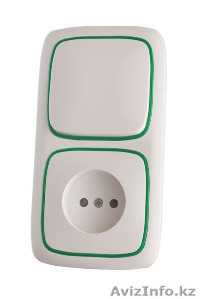 Немецкие розетки и выключатели серий Universale, цвет белый.  - Изображение #3, Объявление #1182761