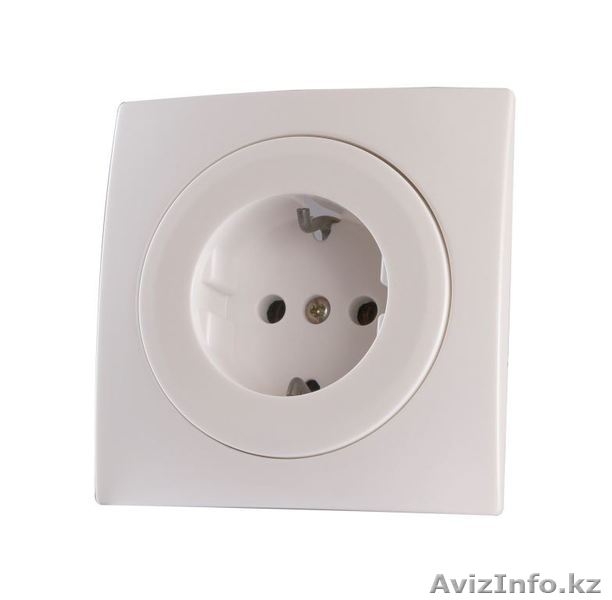 Розетки и выключатели серии VERONA белые немецкой фирмы KOPP - Изображение #3, Объявление #1296966