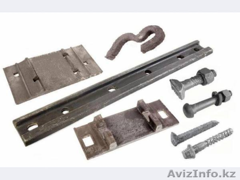 железнодорожный крепеж путевой, прокладки, накладки, клеммы, костыль - Изображение #1, Объявление #1312895