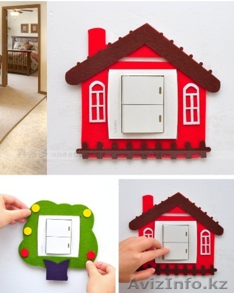 Наклейка на выключатель детский 46185. - Изображение #1, Объявление #1309546