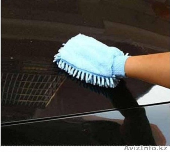 Рукавичка из микрофибры для уборки и протирания авто 46014 - Изображение #1, Объявление #1312282