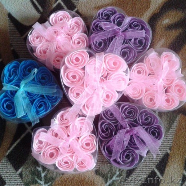 Подарочное мыло розочки В ассортименте - Изображение #3, Объявление #1312273