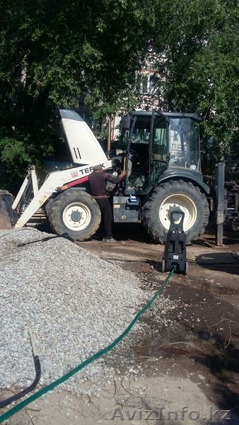 Выполняю работы погрузчика, экскаватора, экскаватора-погрузчика в Алматы - Изображение #3, Объявление #1310890