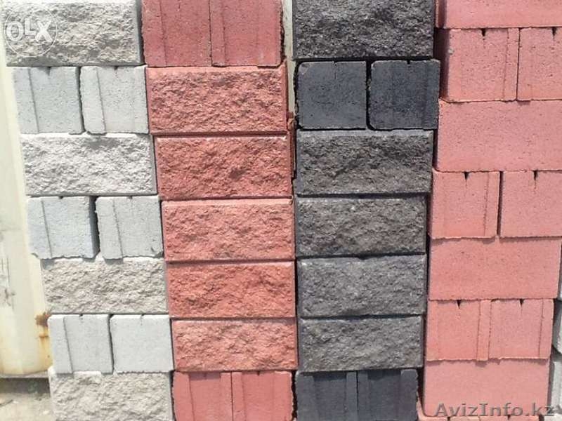 Продам сплиттерные блоки и рваный кирпич с фаской - Изображение #1, Объявление #1106904