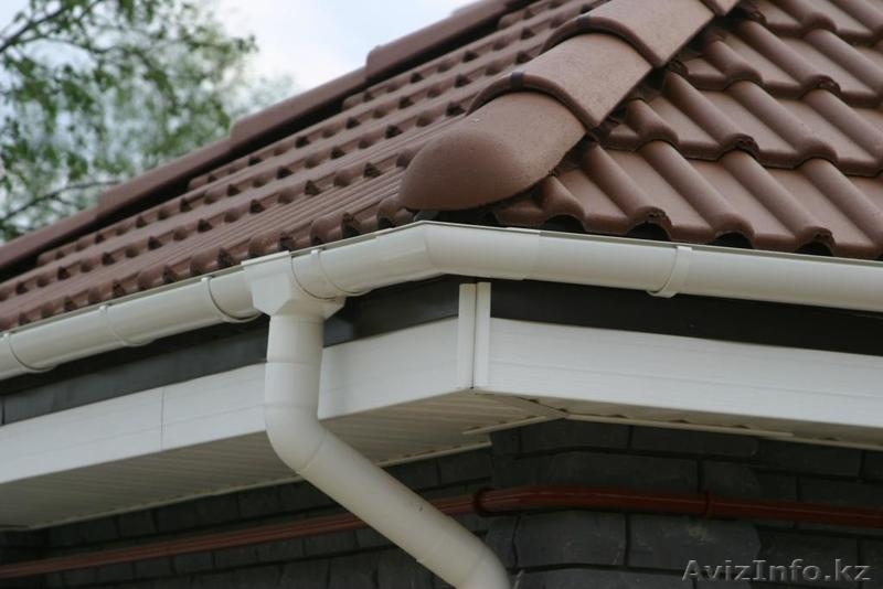 Монтаж, установка водостоков (водосточных систем, желобов,водосточных труб) - Изображение #5, Объявление #1309062