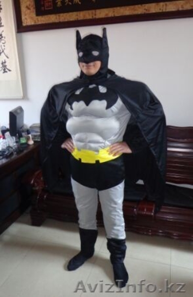 Костюмы Бетмен и Спайдермен с мускулами на прокат в Алматы  - Изображение #2, Объявление #1327092