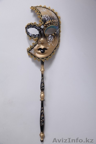 Венецианские маски мужские и женские на прокат и на продажу в Алматы - Изображение #4, Объявление #1347597