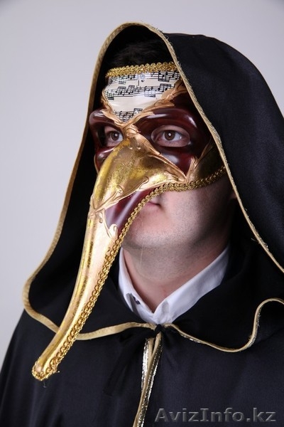 Венецианские маски мужские и женские на прокат и на продажу в Алматы - Изображение #3, Объявление #1347597