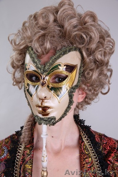 Венецианские маски мужские и женские на прокат и на продажу в Алматы - Изображение #7, Объявление #1347597