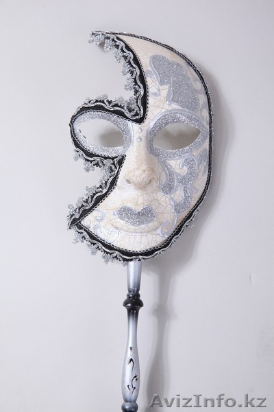 Венецианские маски мужские и женские на прокат и на продажу в Алматы - Изображение #8, Объявление #1347597