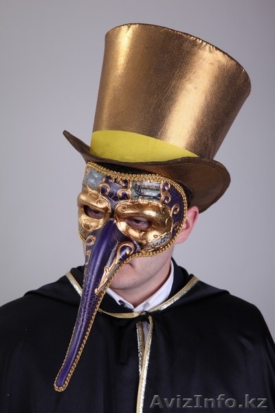 Венецианские маски мужские и женские на прокат и на продажу в Алматы - Изображение #10, Объявление #1347597