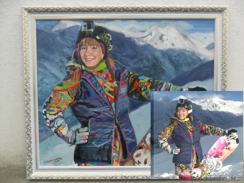 Пишу портреты  по фото разная техника живописи. - Изображение #6, Объявление #322169