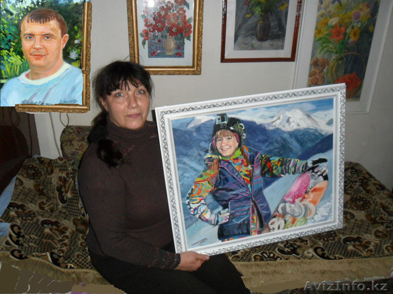 Пишу портреты  по фото разная техника живописи. - Изображение #7, Объявление #322169