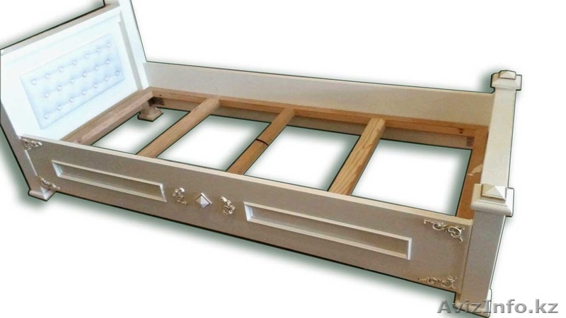 Одноместная кровать без матраса дерево  - Изображение #2, Объявление #1362549