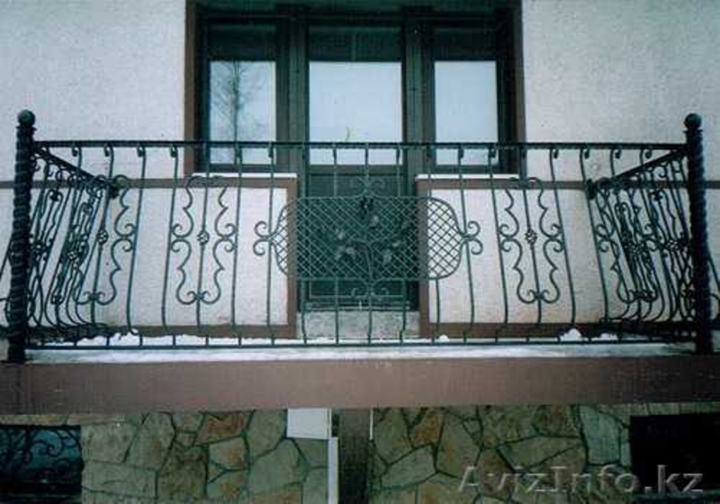 Изготовление металлических сварных перил Алматы - Изображение #3, Объявление #1356345