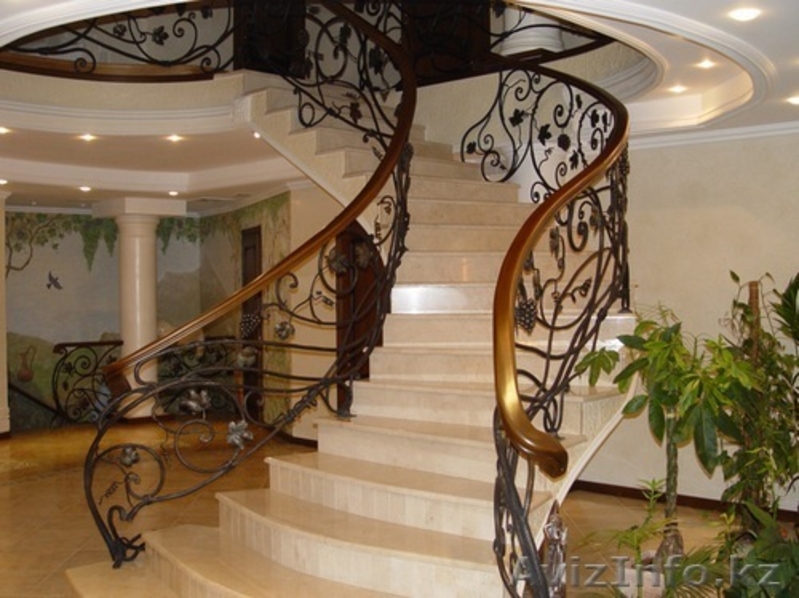 Изготовление металлических сварных перил Алматы - Изображение #2, Объявление #1356345