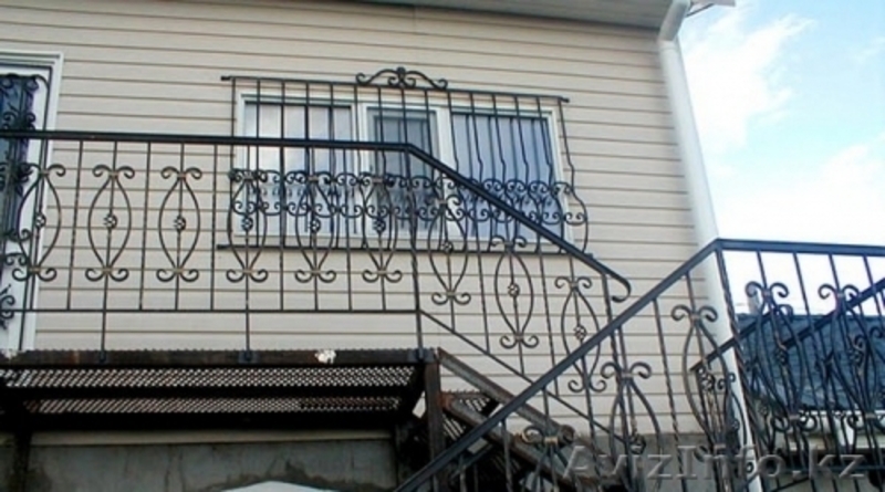 Изготовление металлических сварных перил Алматы - Изображение #4, Объявление #1356345