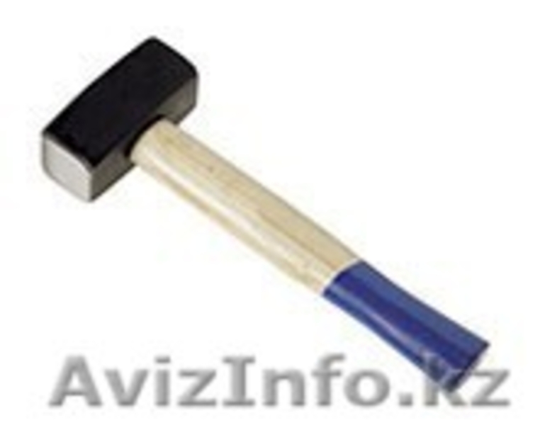 Кувалда кованая, с деревянной рукояткой, 1,5кг, длина 230мм - Изображение #1, Объявление #1363473