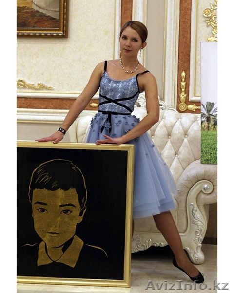 Блесточный портрет на заказ от TESLA Art Lab - Изображение #3, Объявление #1376915