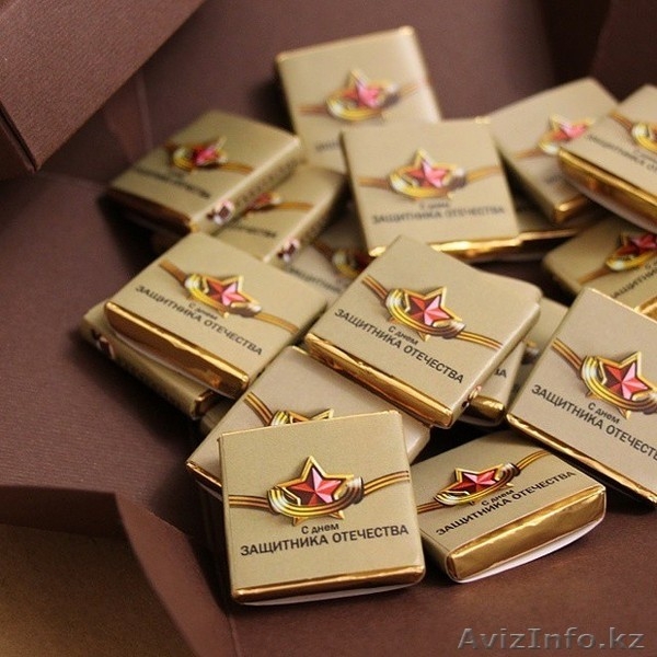 Шоколадная плитка 5 г. с логотипом Вашей компании - Изображение #3, Объявление #1375227