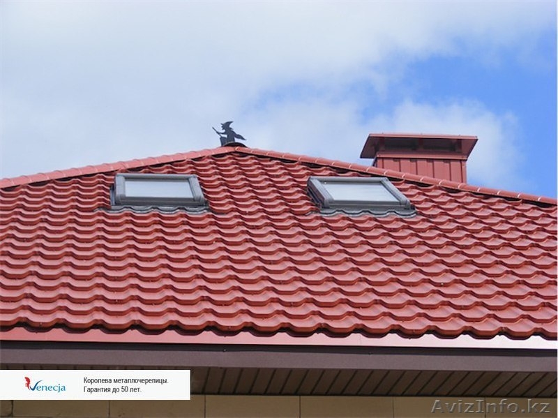 Модульная металлочерепица Venecja ( 1Dom.kz ) - Изображение #1, Объявление #1372551
