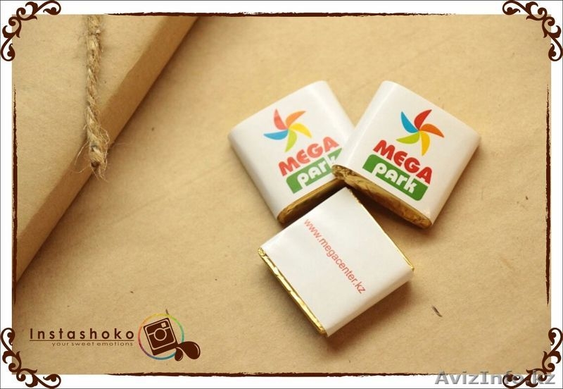 Шоколадная плитка 5 г. с логотипом Вашей компании - Изображение #4, Объявление #1375227