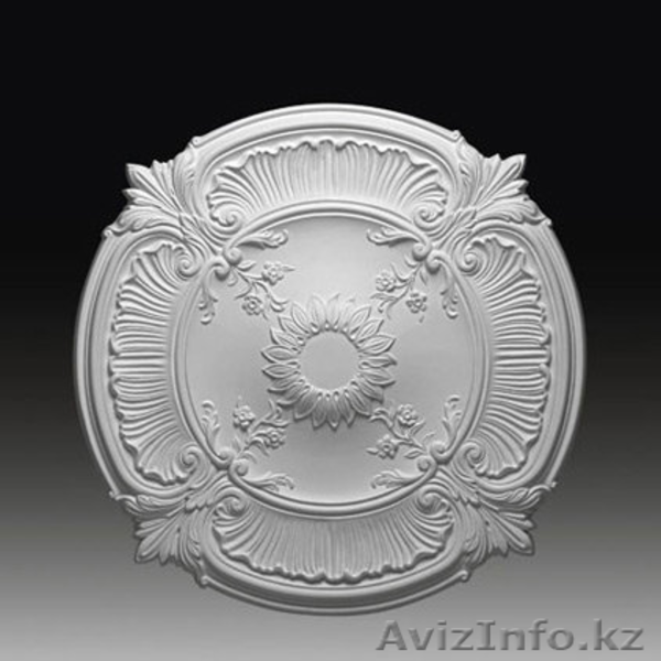 Лепнина, полиуретан, обои, фрески, стекломозайка, багет, карнизы, молдинги - Изображение #3, Объявление #1367419