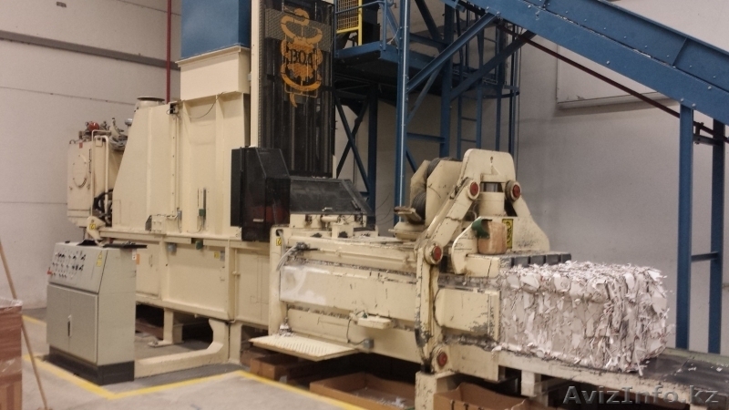 Пресс автоматический для вторсырья (макулатуры, ПЭТ) ВОА 2040, 55тонн - Изображение #1, Объявление #1370775