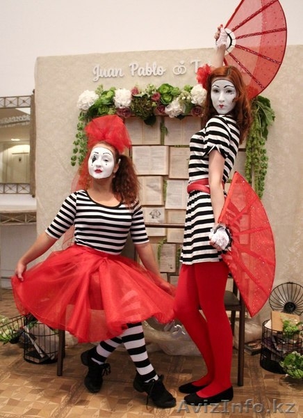 Мимы на встрече гостей от TESLA Art Lab - Изображение #3, Объявление #1376754