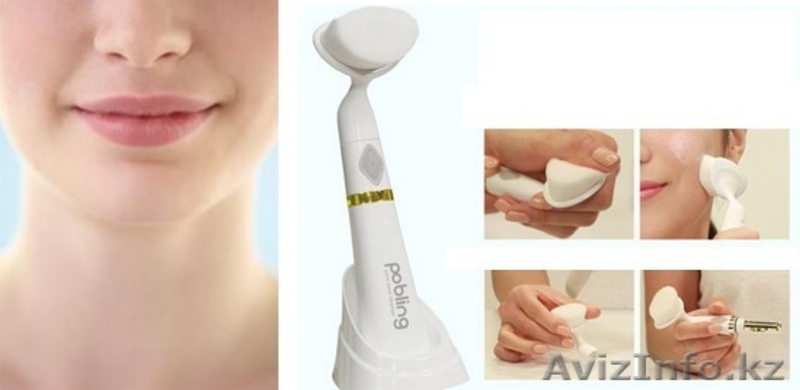 Щетка для очищения лица Pobling Sonic Pore Cleansing Brush - Изображение #4, Объявление #1379763