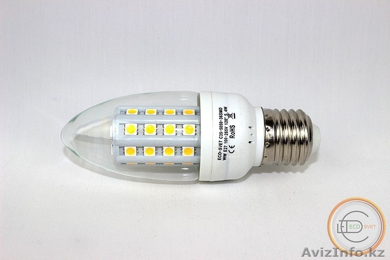 Светодиодная лампа А60 6W E27 220-240V Eco-Svet - Изображение #4, Объявление #1277036