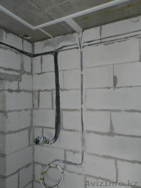 Электромонтаж квартир, коттеджей, офисов и других помещений в Алматы. - Изображение #3, Объявление #1396717